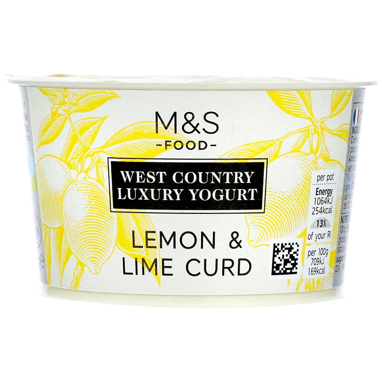 M&S Luxury Lemon & Lime Curd Yoghurt