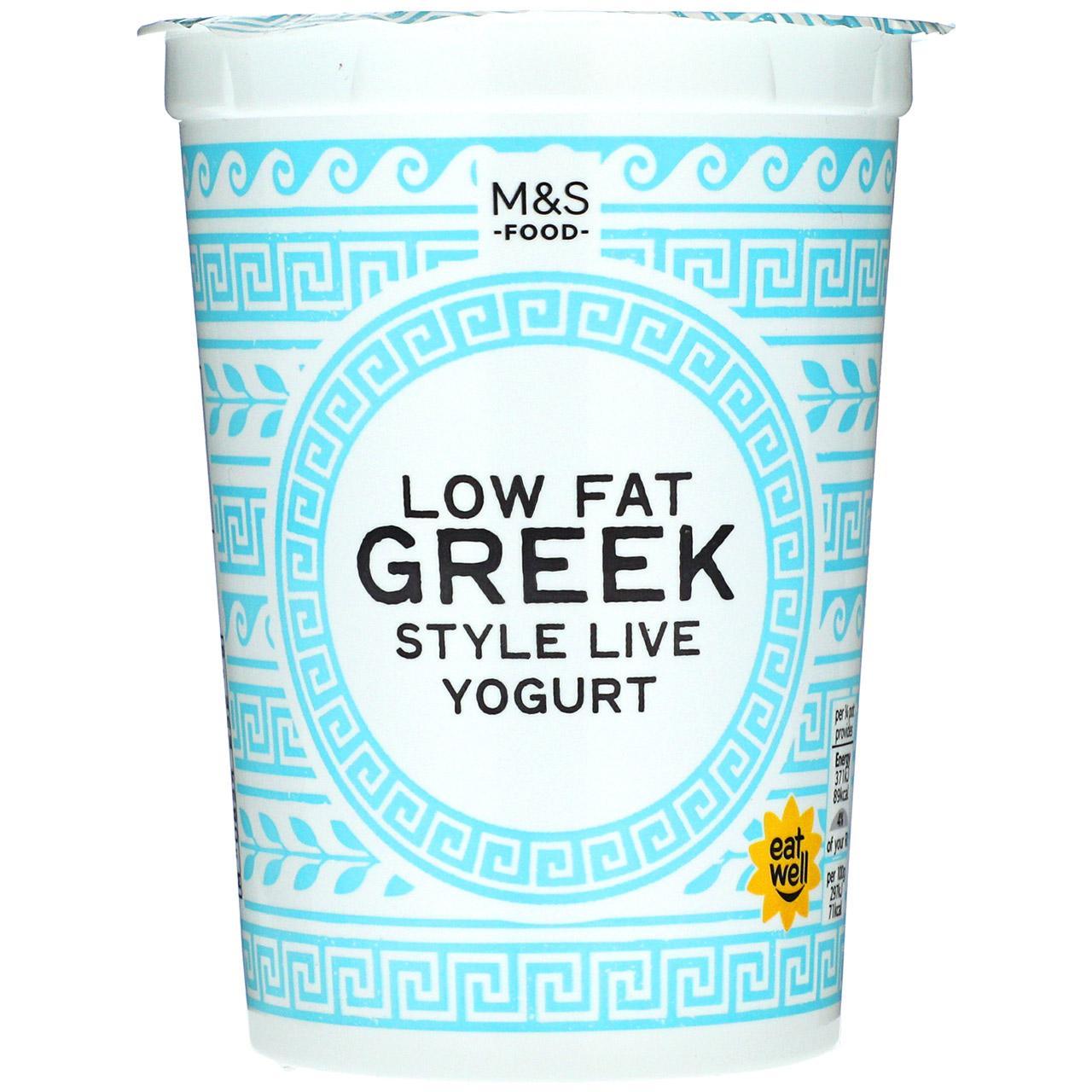 M&S Low Fat Greek Style Live Yoghurt