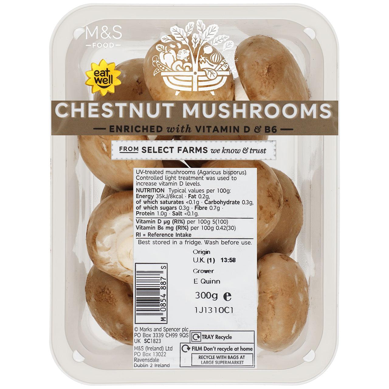 M&S Collection Mixed Exotic Mushrooms