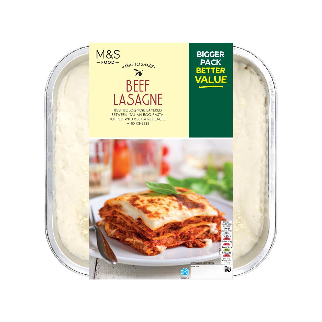 M&S Beef Lasagne Meal to Share