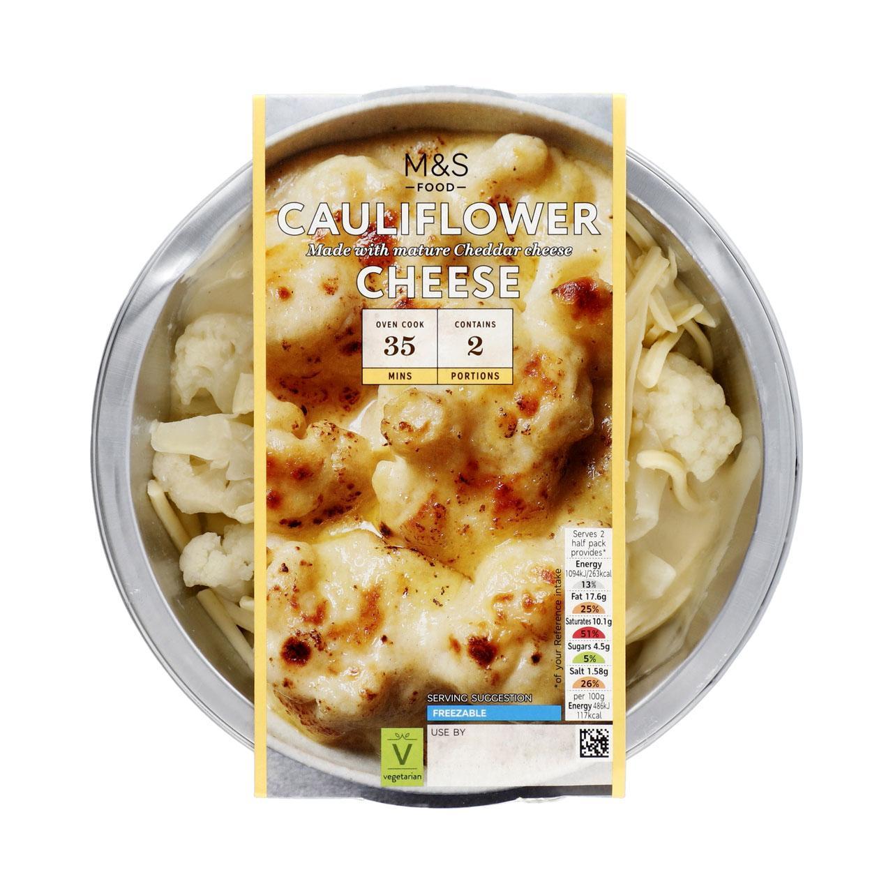 M&S Cauliflower Cheese with Mature Cheddar Cheese