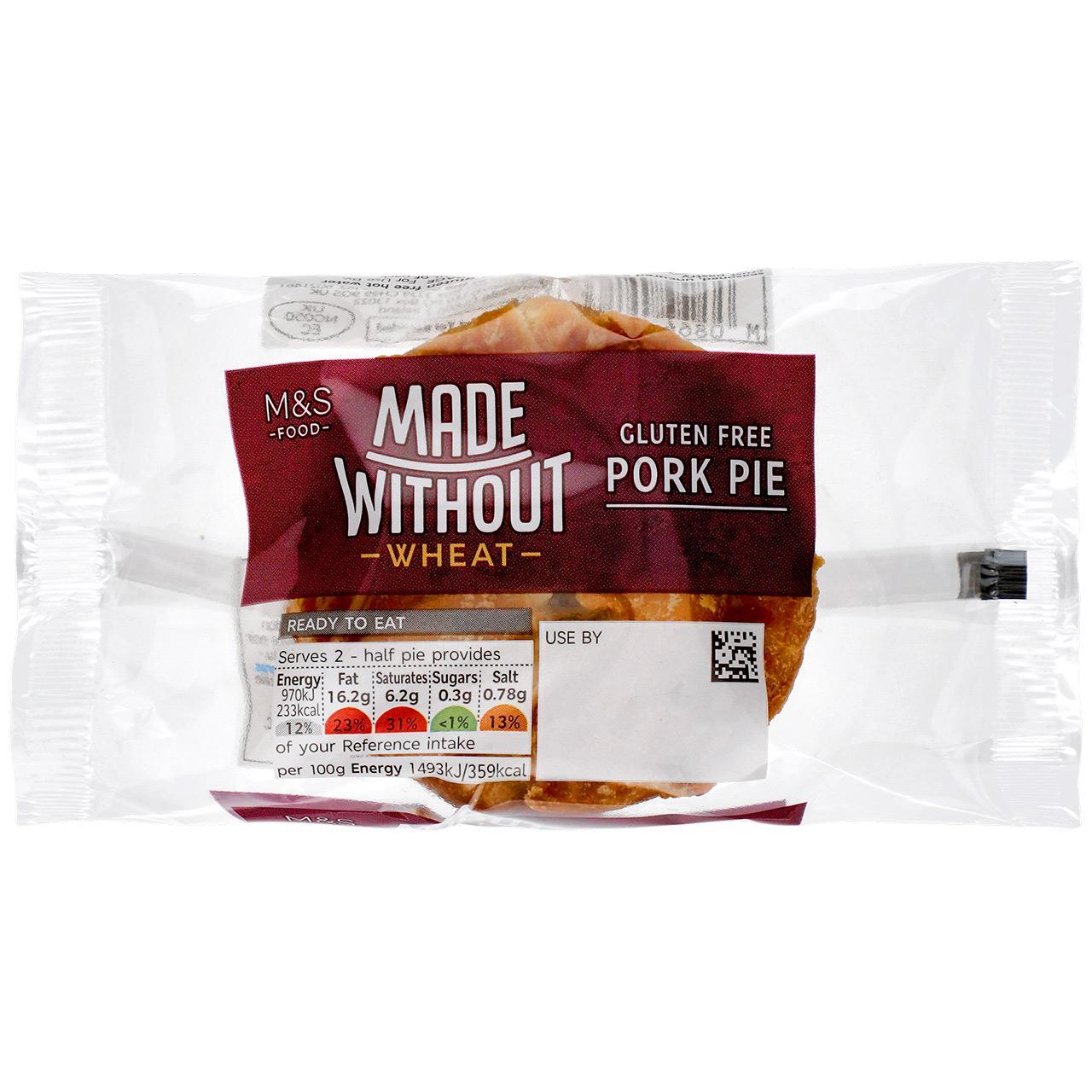 M&S Made Without Pork Pie