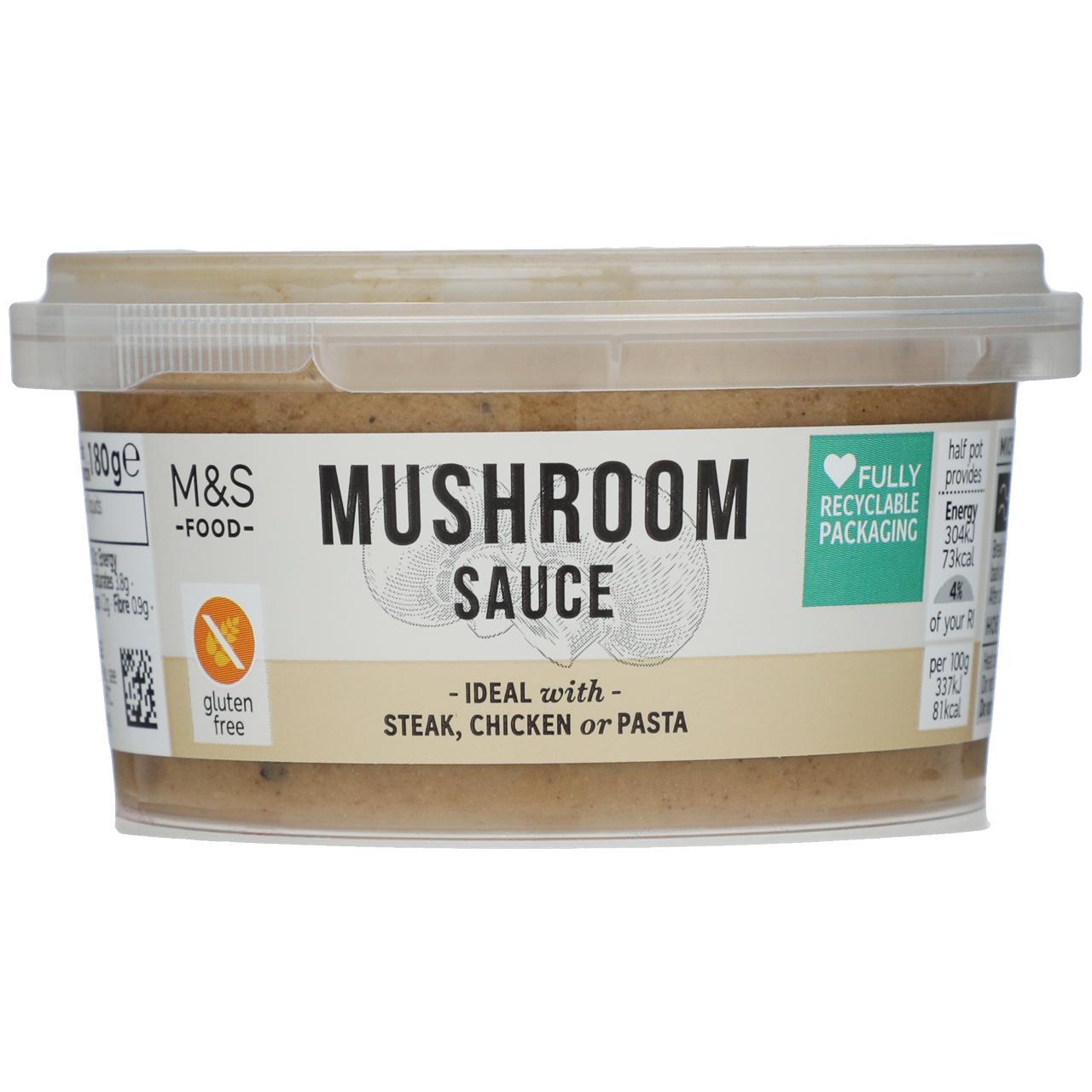 Cook With M&S Porcini Mushroom Sauce