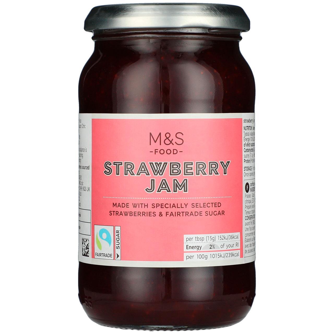 M&S Fair Trade Strawberry Jam