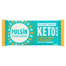 Pulsin Keto Bar - Chocolate Fudge & Peanut 50g