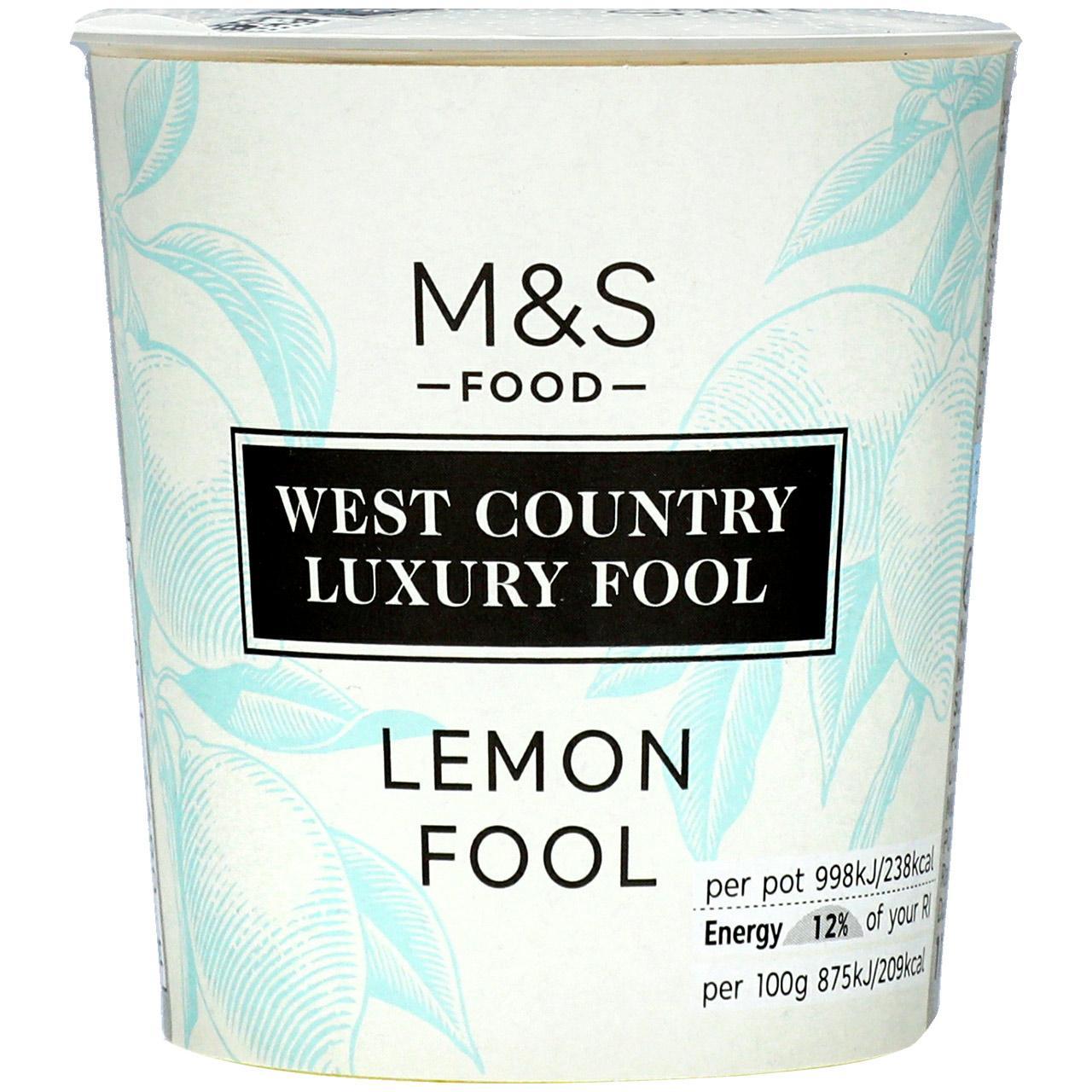 M&S West Country Lemon Fruit Fool