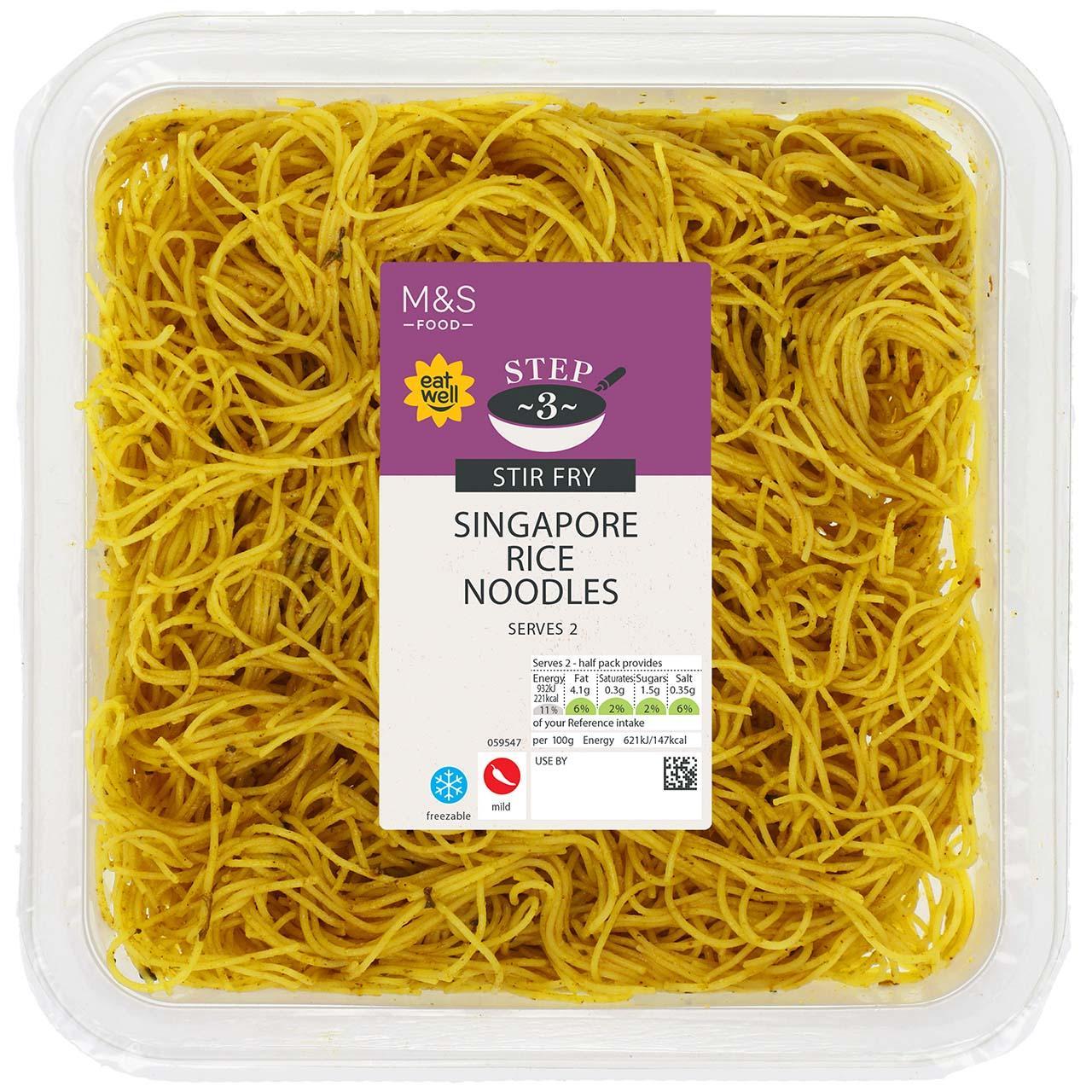 M&S Singapore Rice Noodles