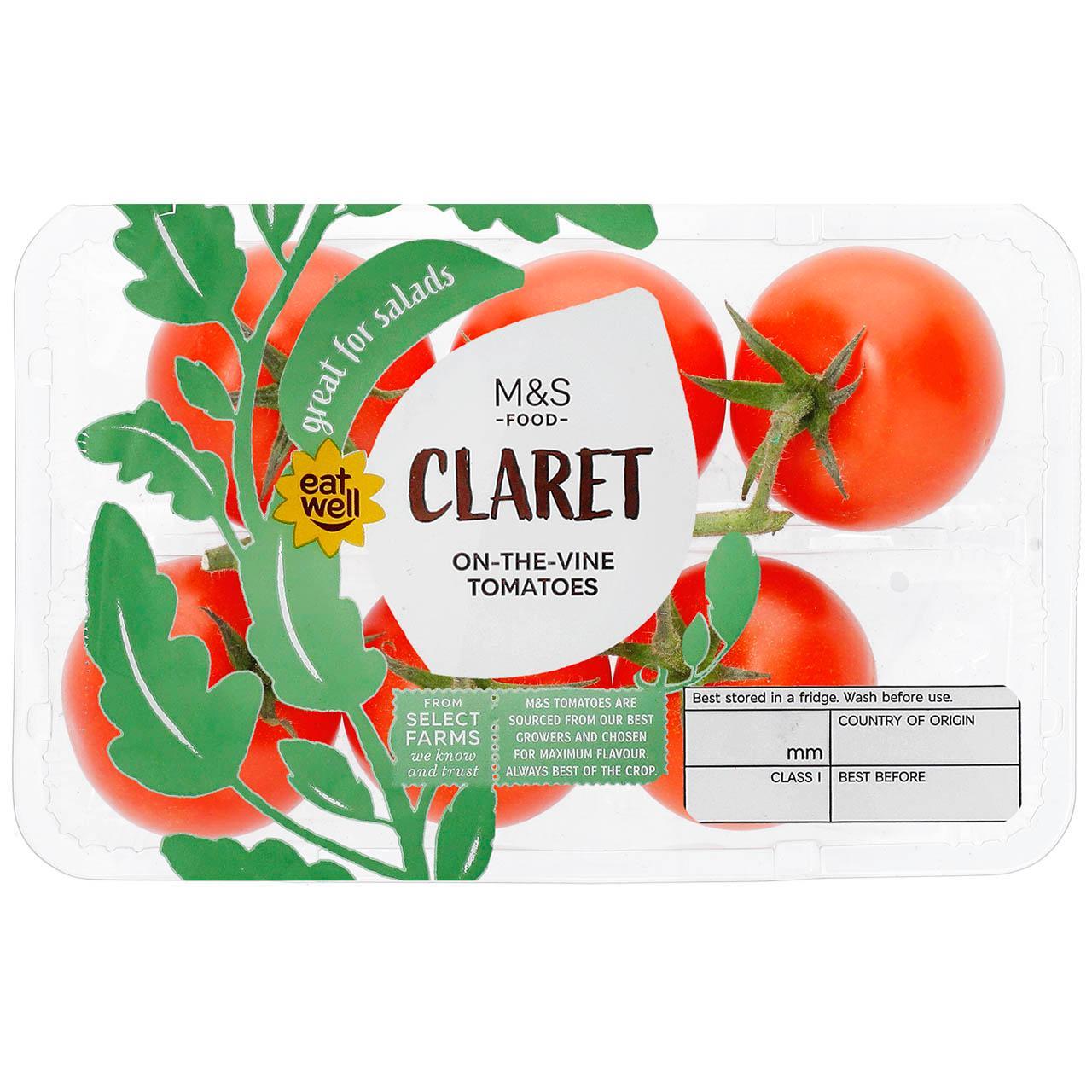 M&S Vine Ripened Claret Tomatoes