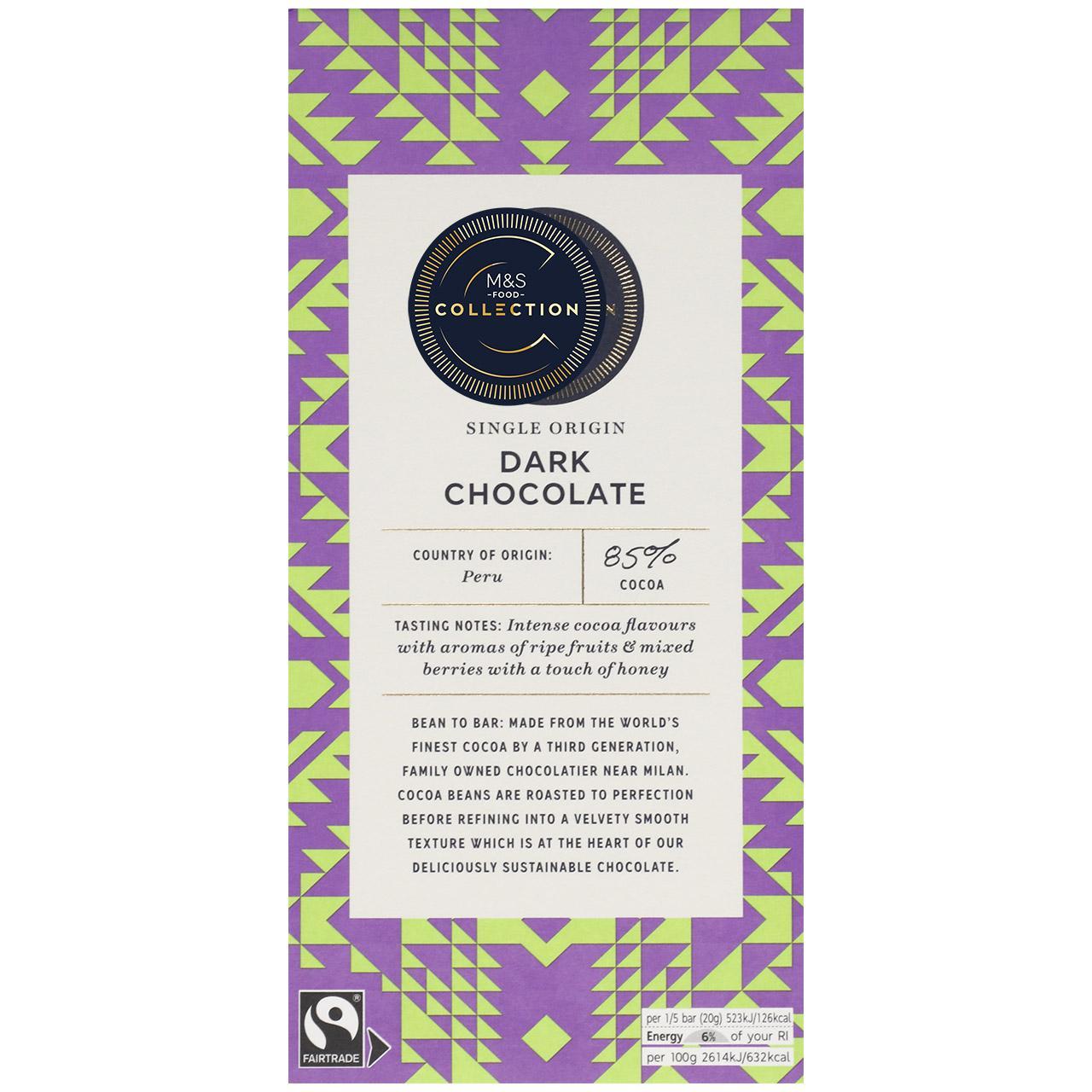 M&S Collection 85% Peruvian Dark Chocolate