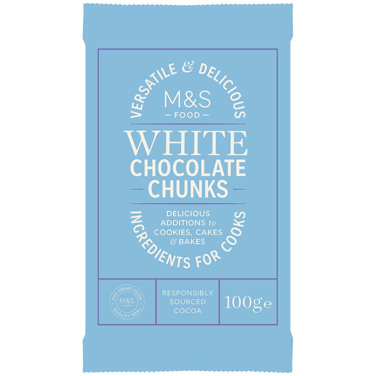 M&S White Chocolate Chunks