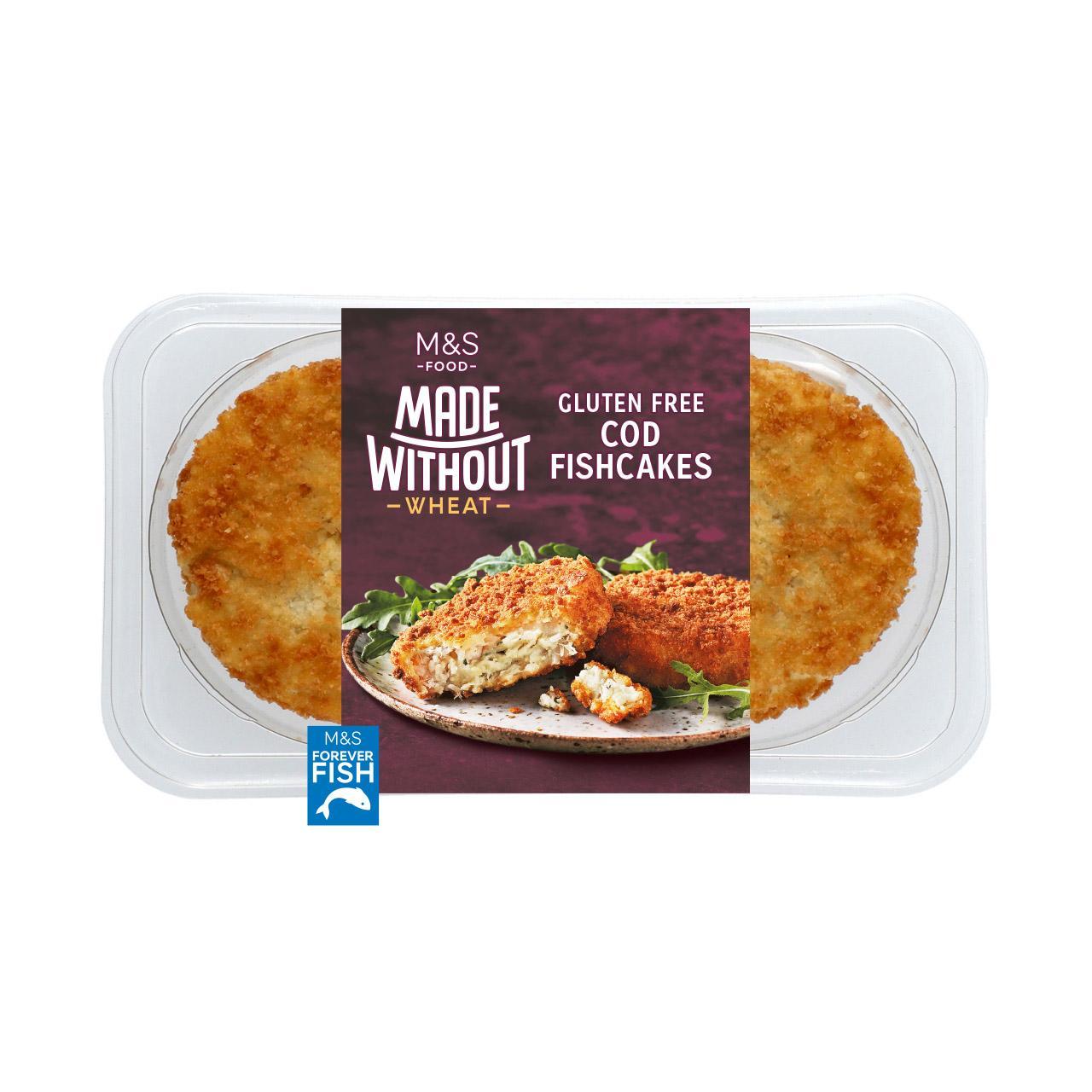 M&S Made Without 2 Cod Fishcakes