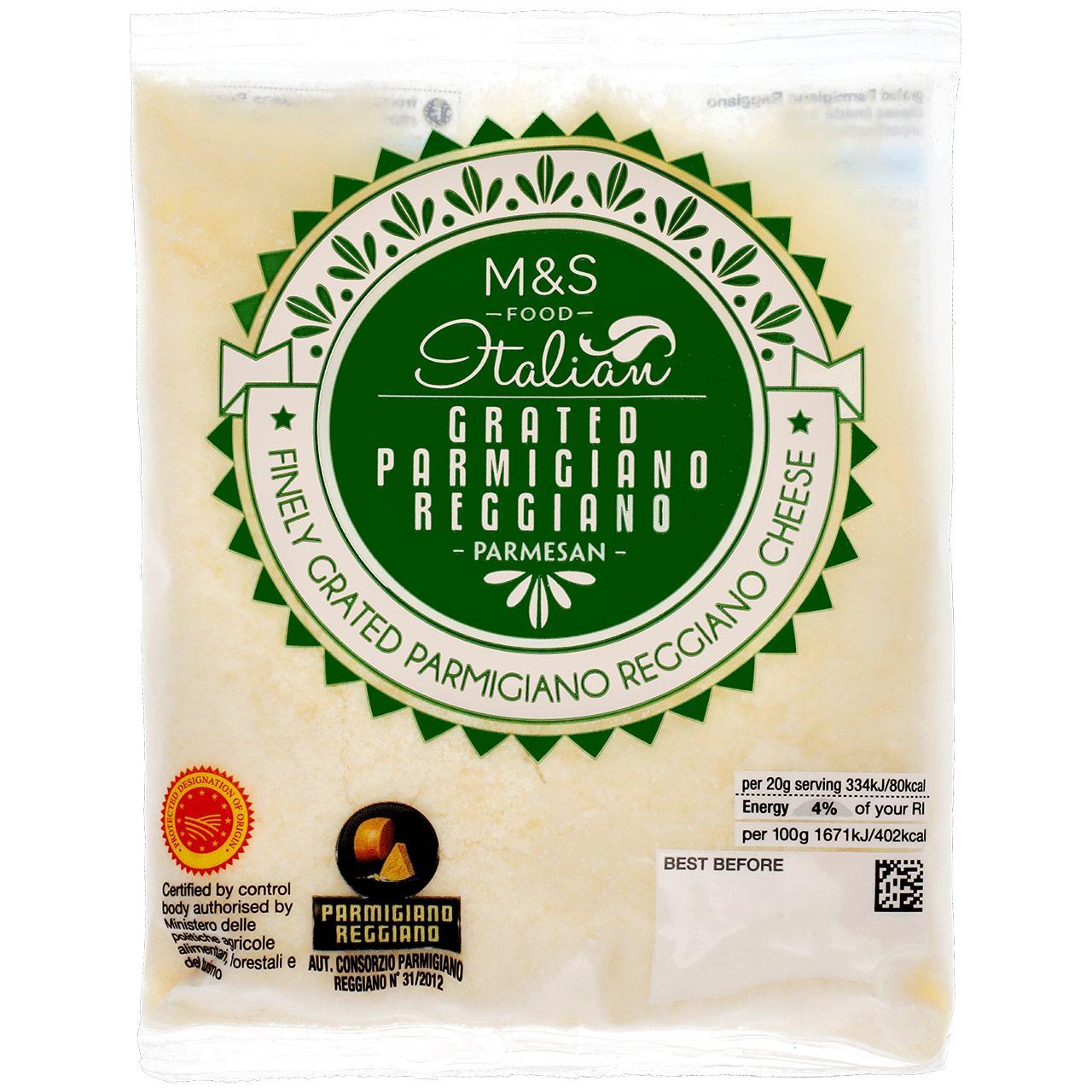 M&S Grated Parmigiano Reggiano