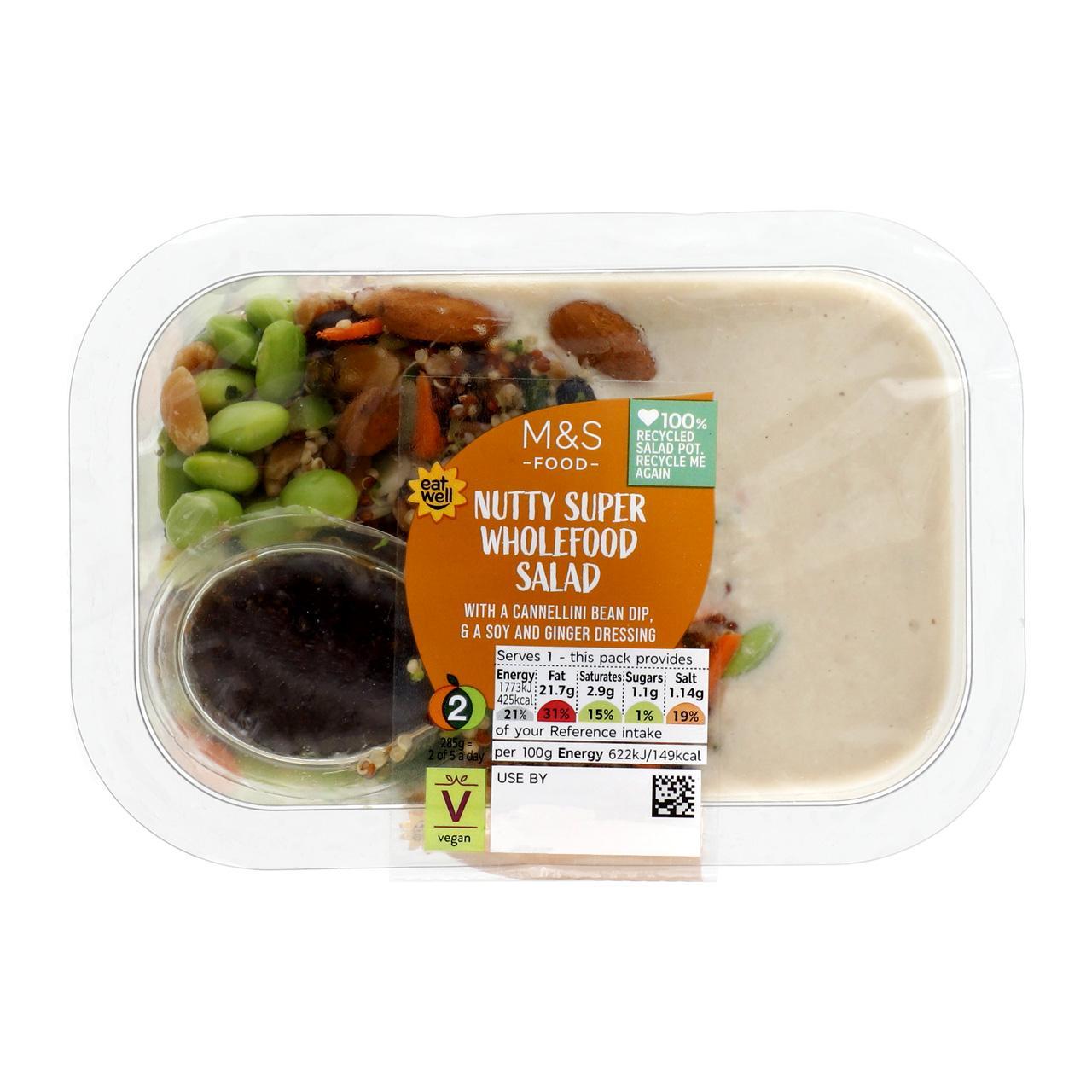 M&S Plant Kitchen Nutty Super Wholefood Salad