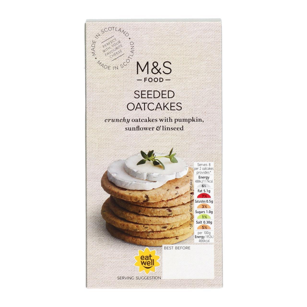M&S Seeded Oatcakes