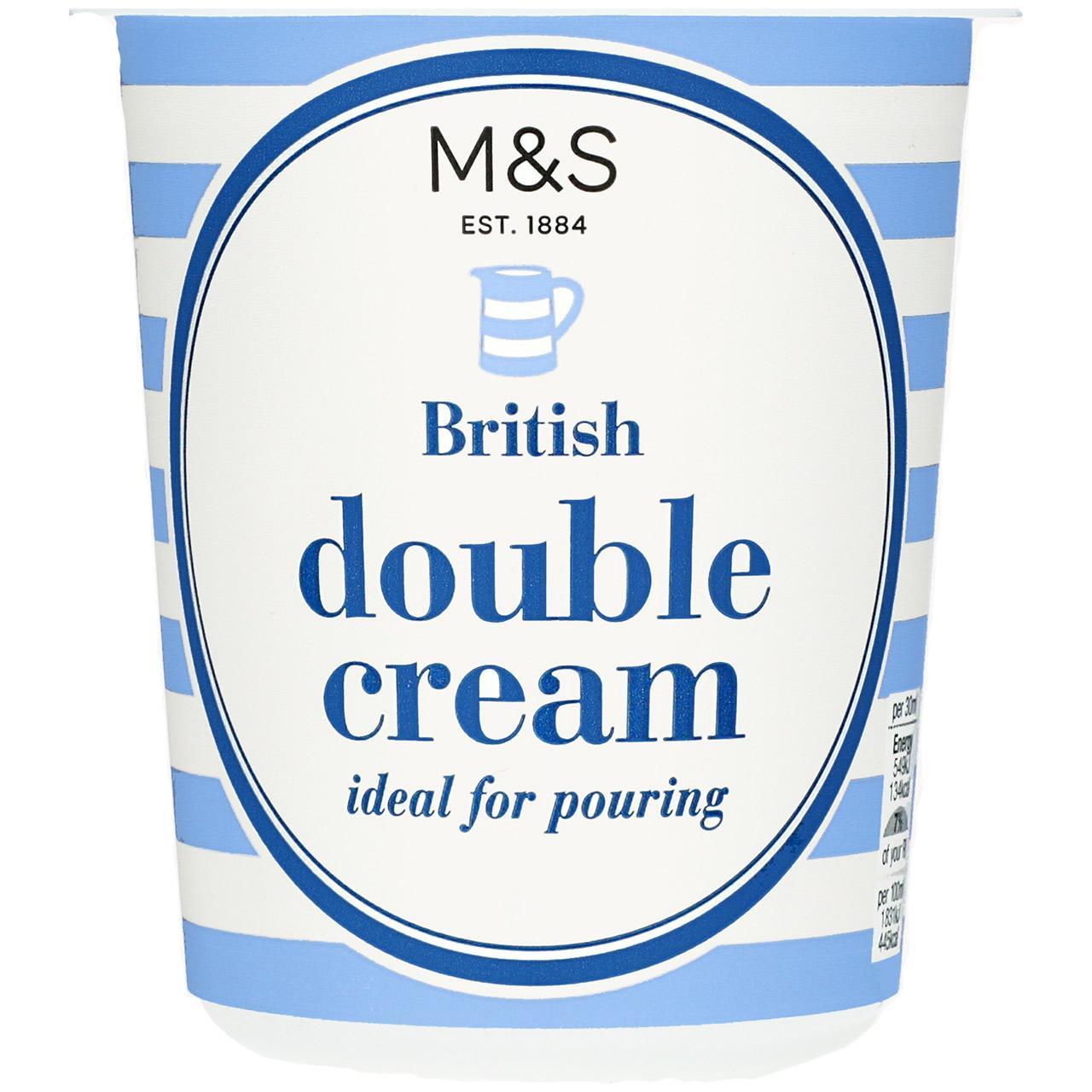 M&S British Double Cream