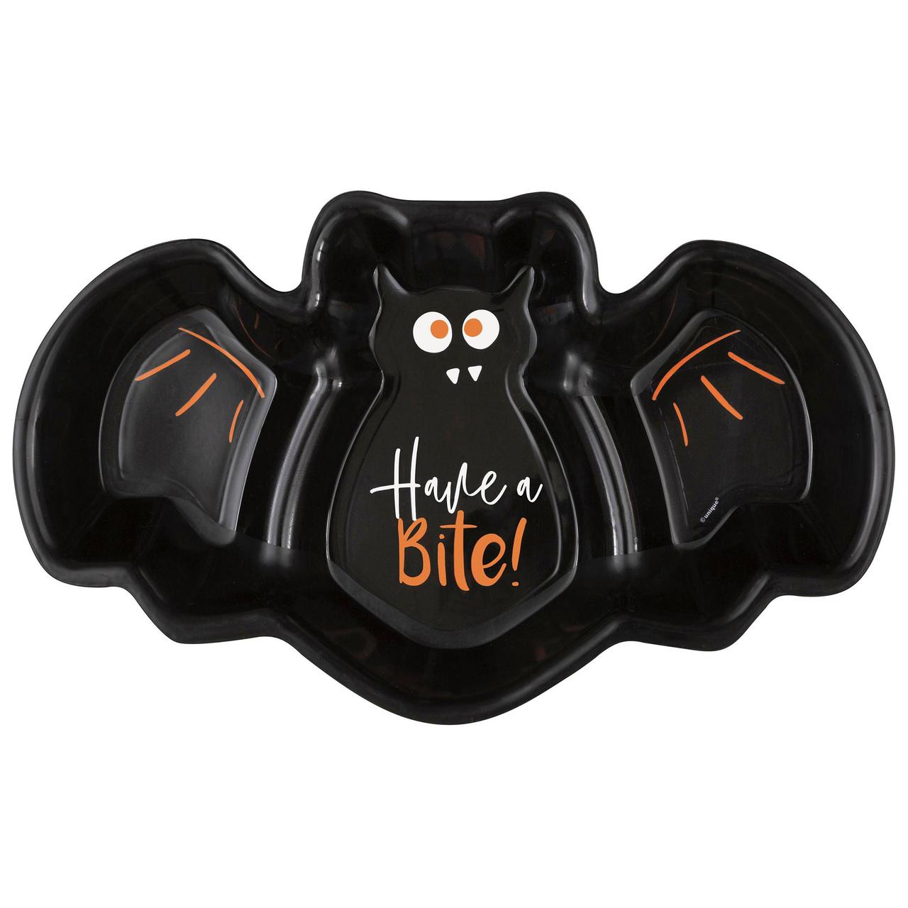 Bat Shaped Halloween Tray