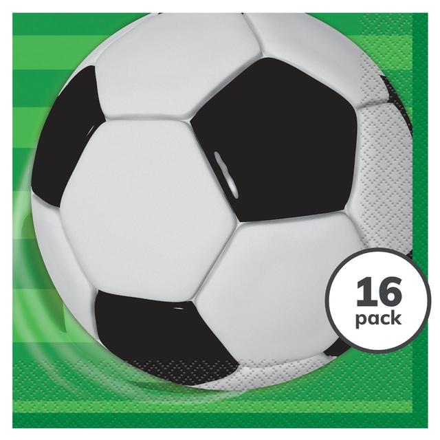 Football Paper Napkins 16 per pack