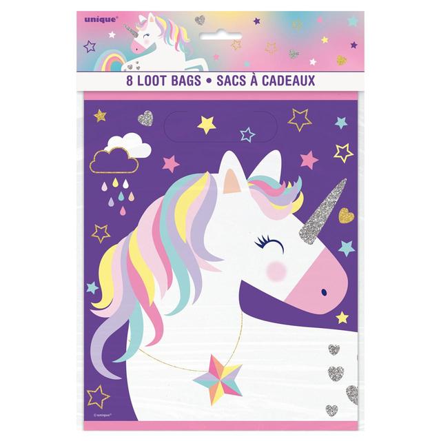 Magical Unicorn Party Bags 8 per pack