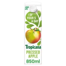 Tropicana Long Life Pressed Apple Fruit Juice 850Ml