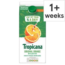 Tropicana Original Orange Fruit Juice With Bits 1.5L