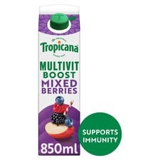 Tropicana Multivitamin Boost Mixed Berries Juice 850ml