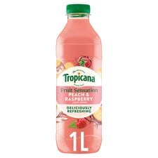 Tropicana Fruit Sensation Peach & Raspberry Fruit Water 1L 