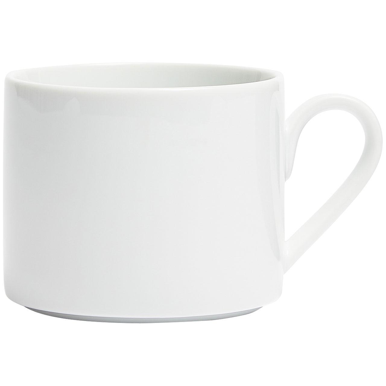 M&S Maxim Straight Sided Mug, White