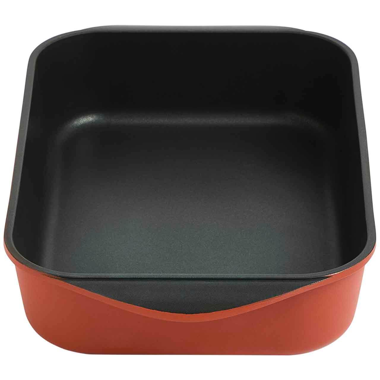 M&S Large Cast Aluminium Roaster, Terracotta