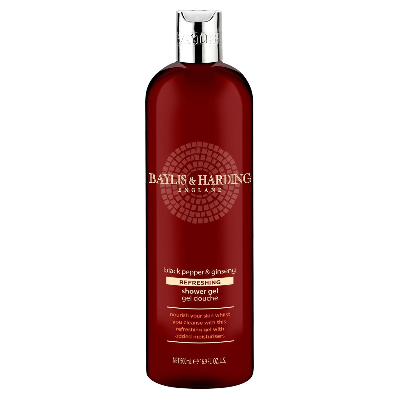 Baylis & Harding Black Pepper Moisturising Shower Gel