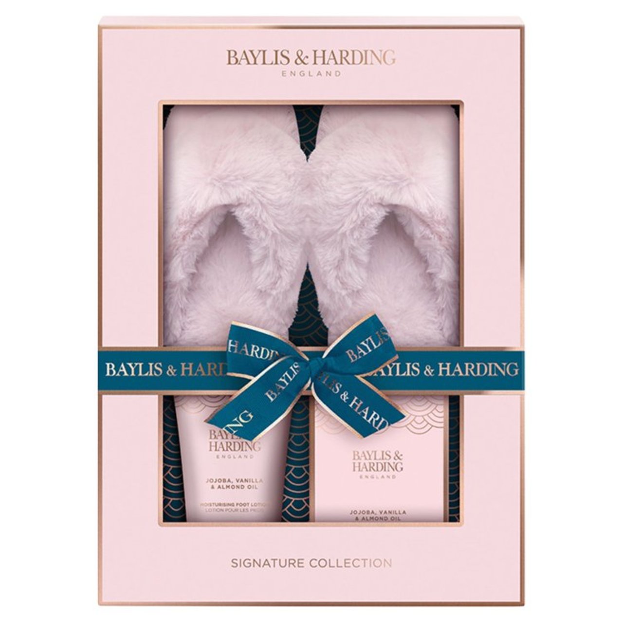 Baylis & Harding Jojoba, Vanilla & Almond Oil Slipper Set