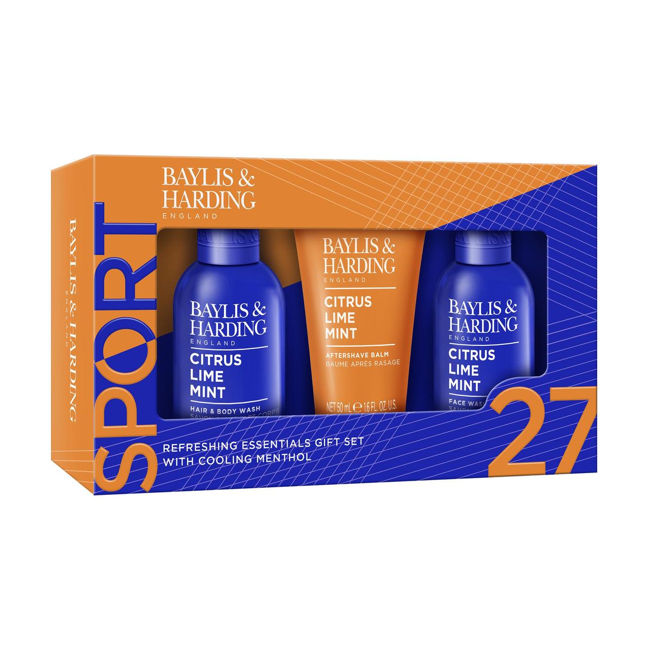 	 Baylis & Harding Citrus, Lime & Mint Men's Refreshing Essentials Gift Set