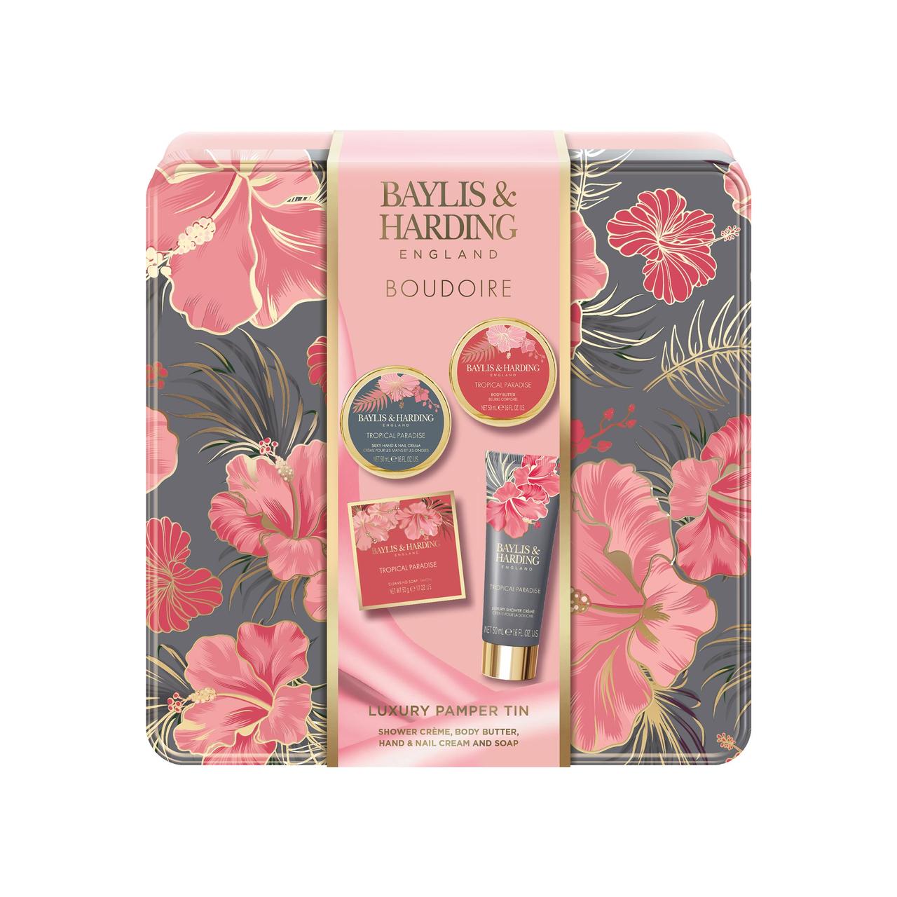 Baylis & Harding Boudoire Luxury Pamper Tin Gift Set