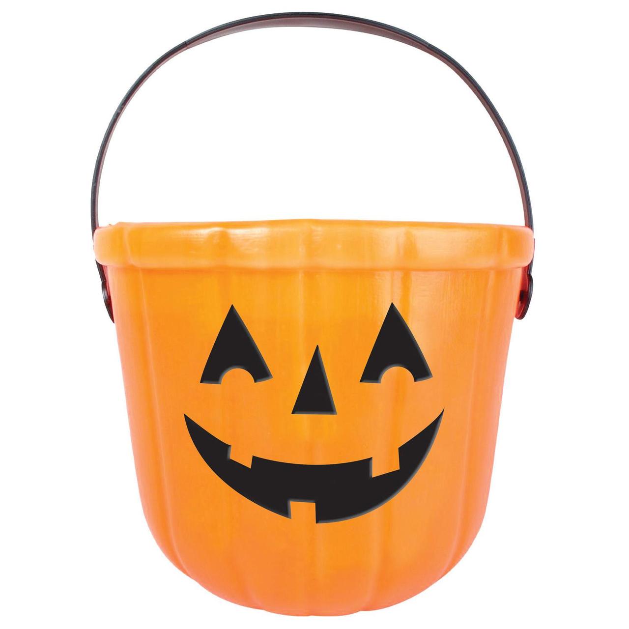 Pumpkin Halloween Candy Bucket