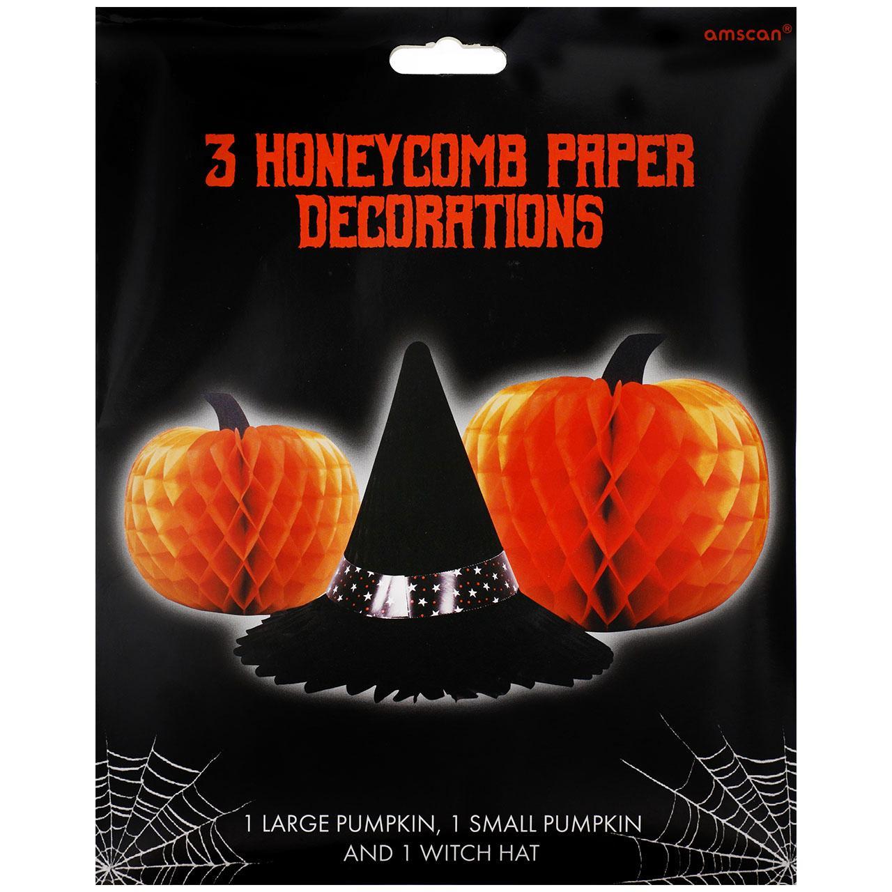 M&S Honeycomb Paper Halloween Decorations