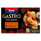 Young's Gastro Ginger, Garlic & Red Chilli Tempura Battered Mini Fish Fillets x6 300g