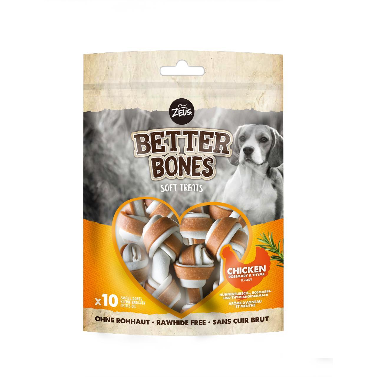 Zeus Better Bones, Rawhide Alternative, Chicken 7.5cm