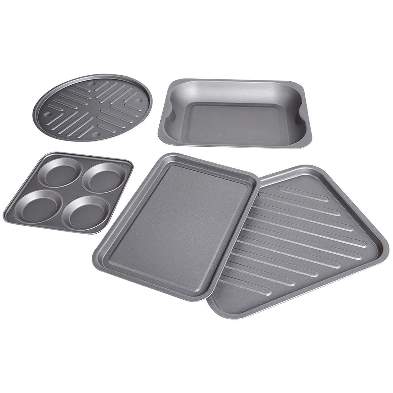 M&S 5 Piece Aluminium Roasting Set