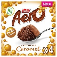 Aero Chocolate Caramel Mousse