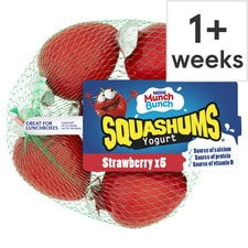 Munch Bunch Squashums Strawberry 5 x 60g