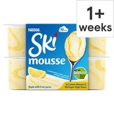 Nestle Ski Lemon Meringue Mousse 4 X60g