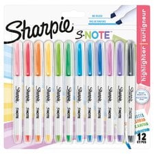 Sharpie S-Note Creative Markers, 12 Count