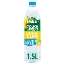 Volvic Touch of Fruit Lemon & Lime Sugar Free Still Flavoured Water 1.5L