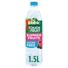 Volvic Touch of Fruit Summer Fruits Sugar Free Still Flavoured Water 1.5L