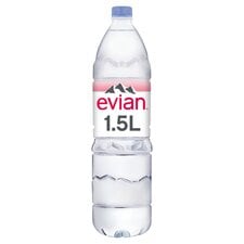 Evian Natural Bottled Mineral Still Water 1.5L