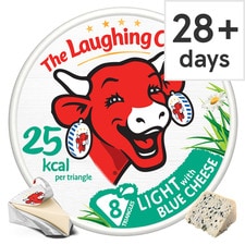 Laughing Cow Light Blue Cheese Triangles 128 G