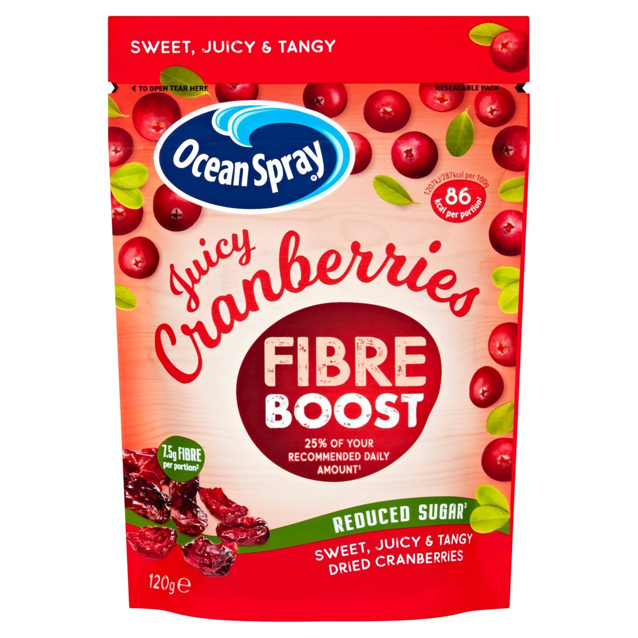 Ocean Spray Fibre Boost Cranberries