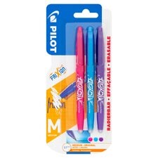 Pilot Frixion Colour Pens 3 Pack