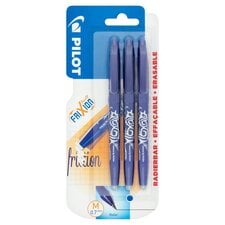 Pilot Frixion Blue 3 Pack