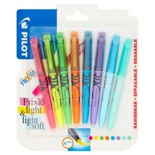 Pilot Frixion Light Highlighters 8Pk