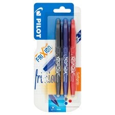 Pilot Frixion Asstd 3 Pack